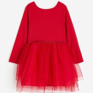 Kids Dress with Tulle Skirt
